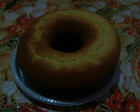 Bolo de laranja no liquidificador