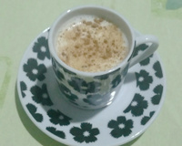 Bebida de leite moça e Gengibre