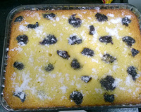 Bolo de mandioca (aipim) com ameixa do Lúcio Cezar