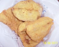 Filés de peixe fritos by Paula  (crocantes)