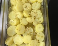 Batata no forno