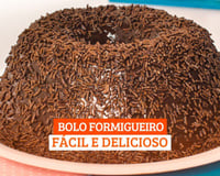 Bolo formigueiro fácil e delicioso