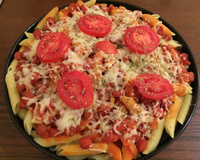 Macarrão sabor pizza