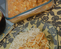 Frango ao molho de abóbora cabocha e requeijão