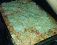 Cachorro quente de forno