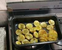 Batata assada no forno