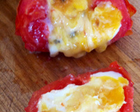 Delícia de tomovo( tomate com ovo )