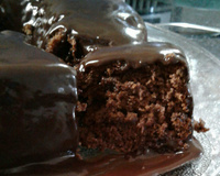 Bolo de chocolate de liquidificador