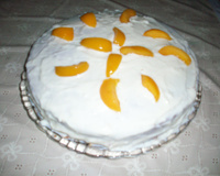 Bolo de pêssego