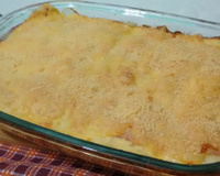 Lasanha de pão e molho branco