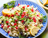 Cuscuz de couve-flor para uma refeição saudável e pouco calórica (ou com bacon!)