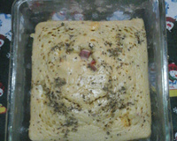 Torta de frango com catupiry de micro-ondas