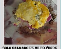 Bolo salgado de milho verde recheado (Lúcio Cezar)