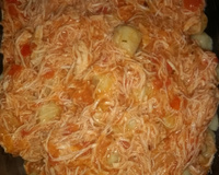 Nhoque de batata doce ao molho sugo