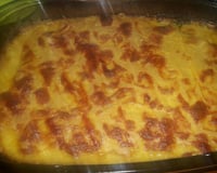 Filé de frango ao creme de milho