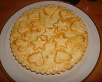 Torta de frango com massa podre diferente