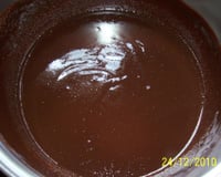 Calda de chocolate wondeful para recheios e coberturas diversas