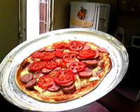 Massa de pizza tradicional