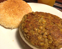 Hambúrguer de lentilha