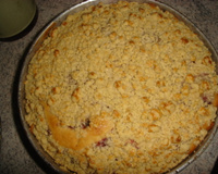 Cuca de morango da Karine