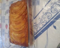 Bolo de banana caramelizada