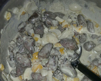 Coração de frango diferente