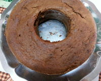 Bolo prático de nozes e maçã