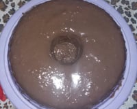 Cobertura de chocolate para bolos