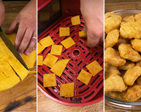Delicioso, viciante e pronto em 8 minutos: esse é o salgadinho que faço para os meus filhos, uma receita na airfryer saudável e fácil!