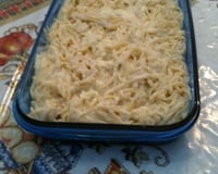 Macarrão aos quatro queijos