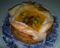 Creme de abóbora com carne seca