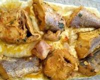 Filé de merluza com purê de batatas