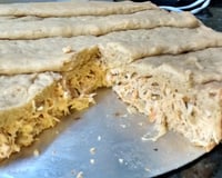 Torta de Frango com Requeijão