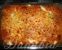 Torta de queijo e presunto