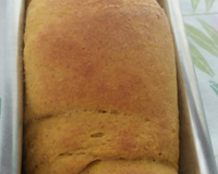 Pão de cenoura  saudável