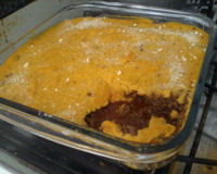 Escondidinho de carne moída