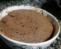 Bolo de caneca no micro-ondas