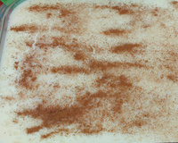 Arroz doce com leite de coco