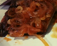 Costelinha de porco com molho agridoce picante