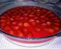 Sobremesa de morango