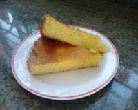 Bolo de farinha de milho