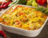 Moqueca de peixe na air fryer