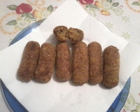 Croquete de carne moida sem batata