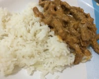 Estrogonofe de carne simples