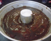 Bolo de cenoura sem ovos e com leite de soja