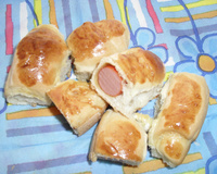 Enroladinho de salsicha