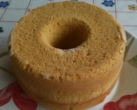 Bolo de fubá com leite de coco