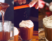 Há 12 invernos faço esse mesmo chocolate quente cremoso, intenso e com chantilly