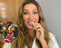 O que Gisele Bündchen comeu em sua viagem ao Brasil (spoiler: não é salada)