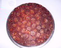 Bolo de banana com caramelo